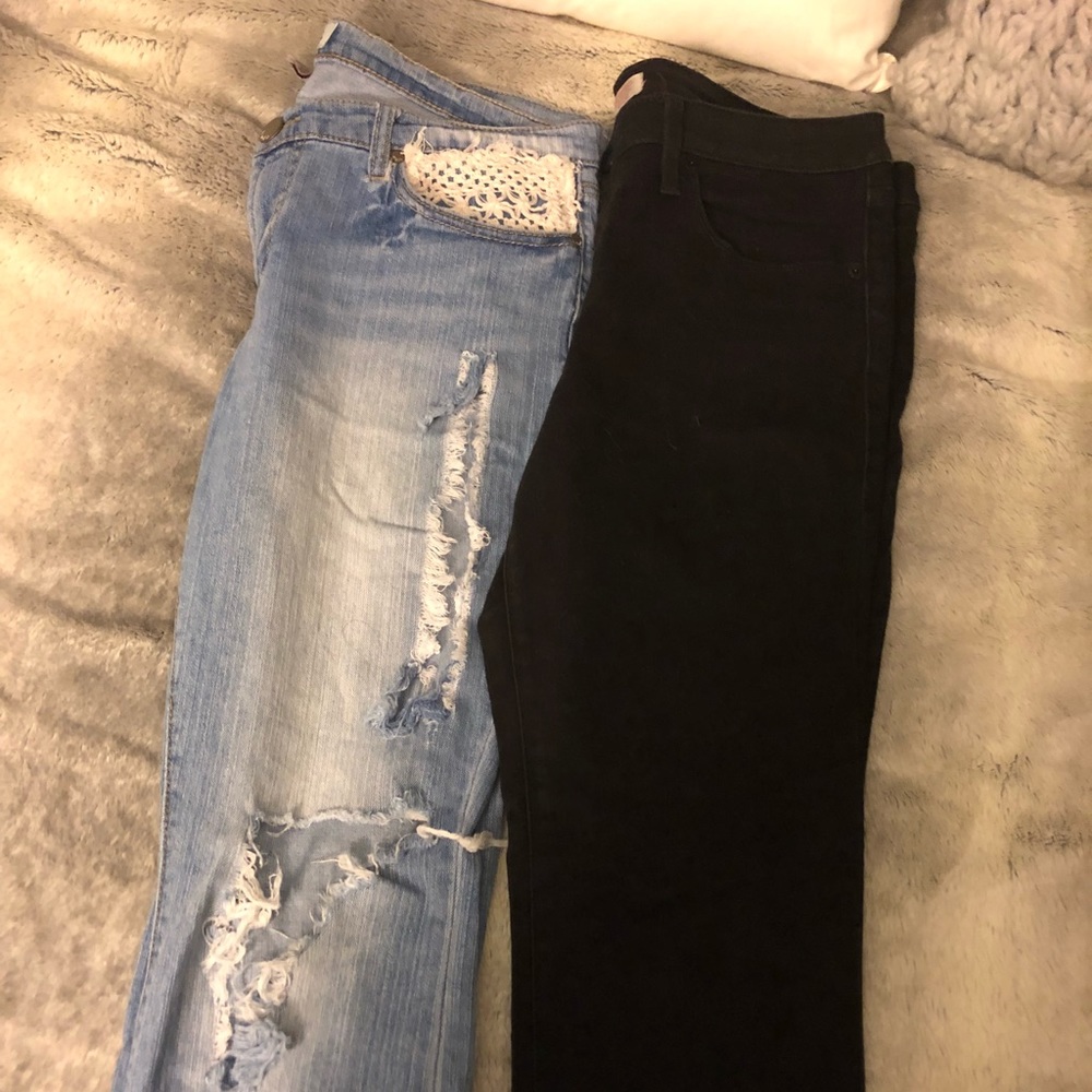 Size 15 jeans 2 pairs
